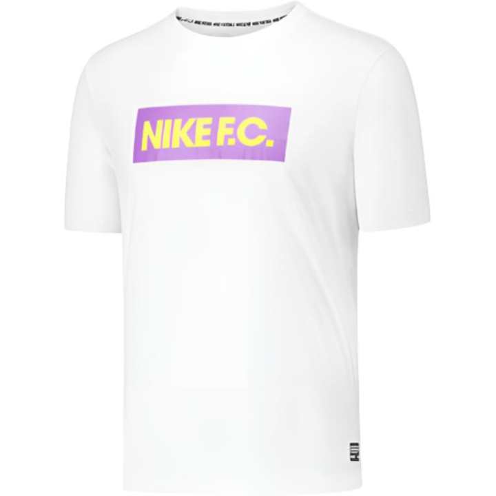 Nike Nike T Shirts Men's White Crew Neck Moderate Straight Fit