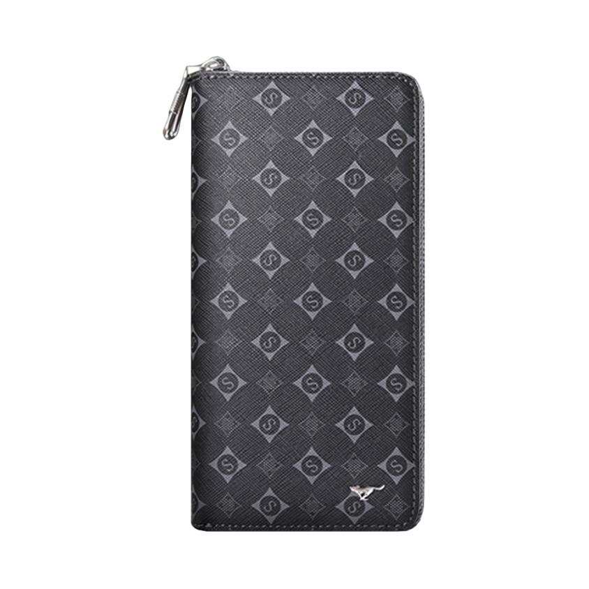 SEPTWOLVES SEPTWOLVES PVC Wallet Regular Men's Black