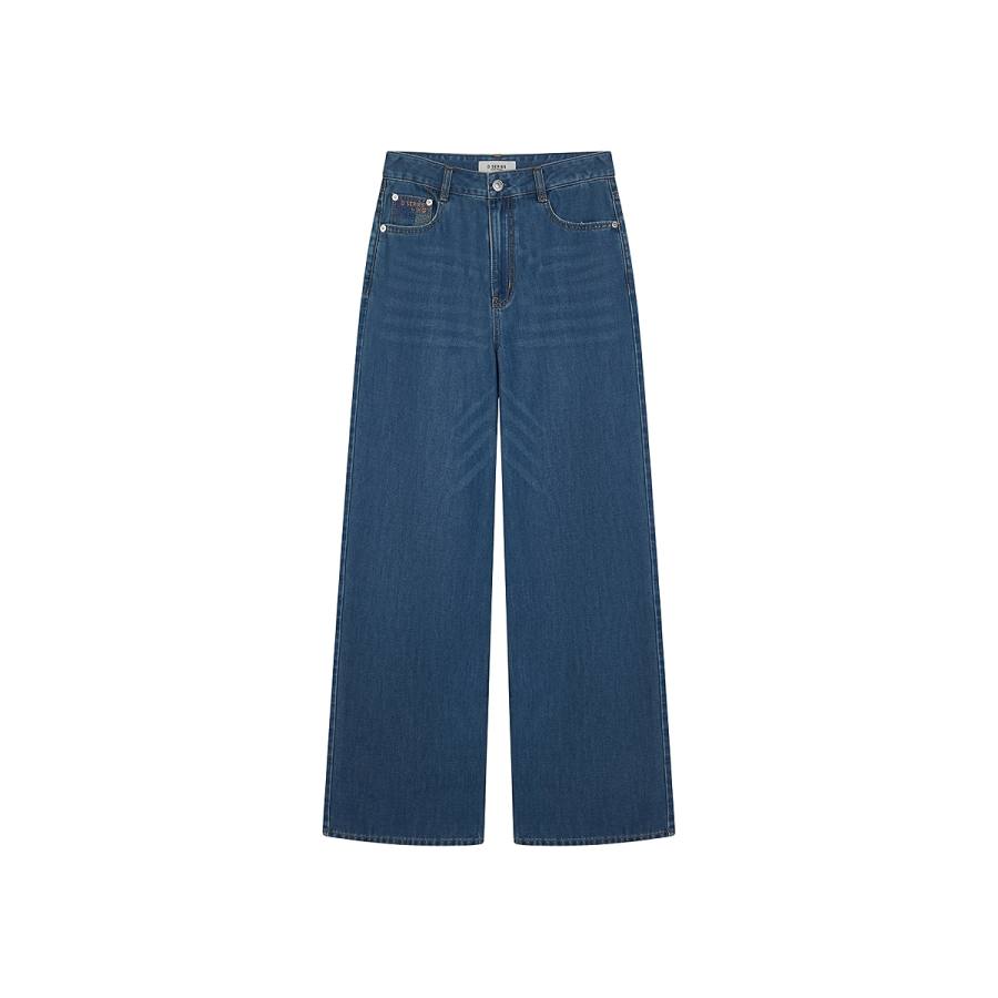 Teenie Weenie Jeans Women's Medium Blue Moderate Straight Fit Pants