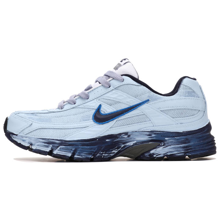 Nike Nike Initiator Abrasion Resistant Low top Running Shoes Men's Gray Blue