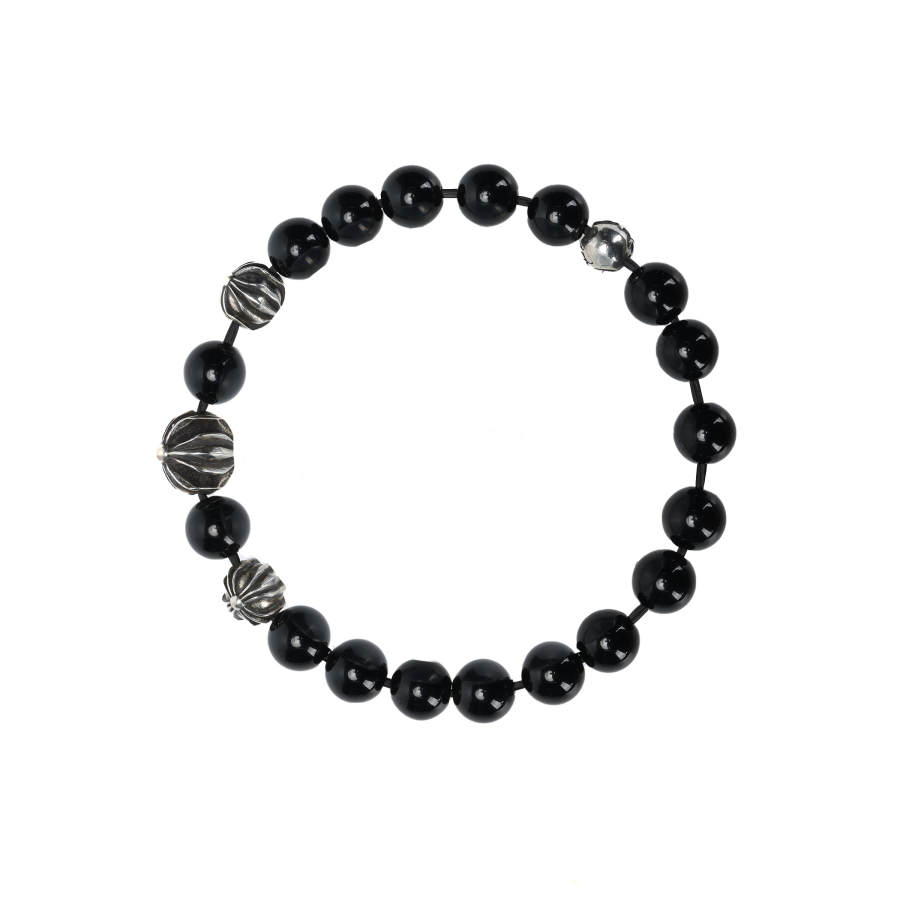 Chrome Hearts Chrome Hearts Beaded Bracelets Unisex Black