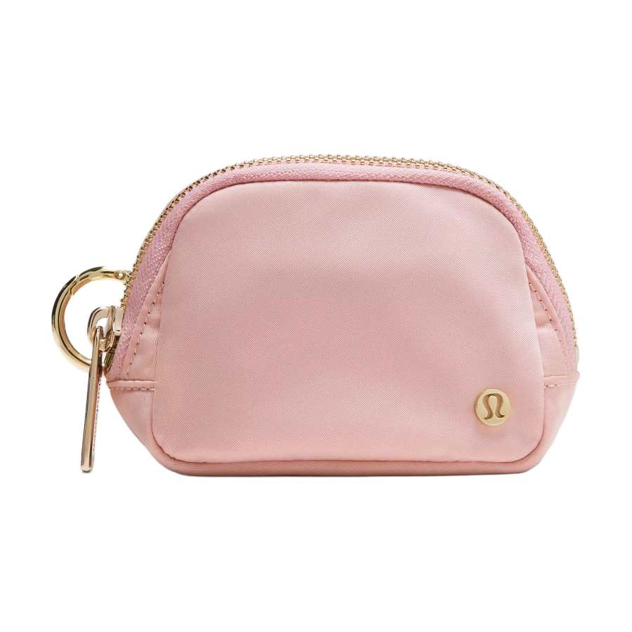 Lululemon Everywhere Nylon Coin Purse Nano Unisex Pink Mist