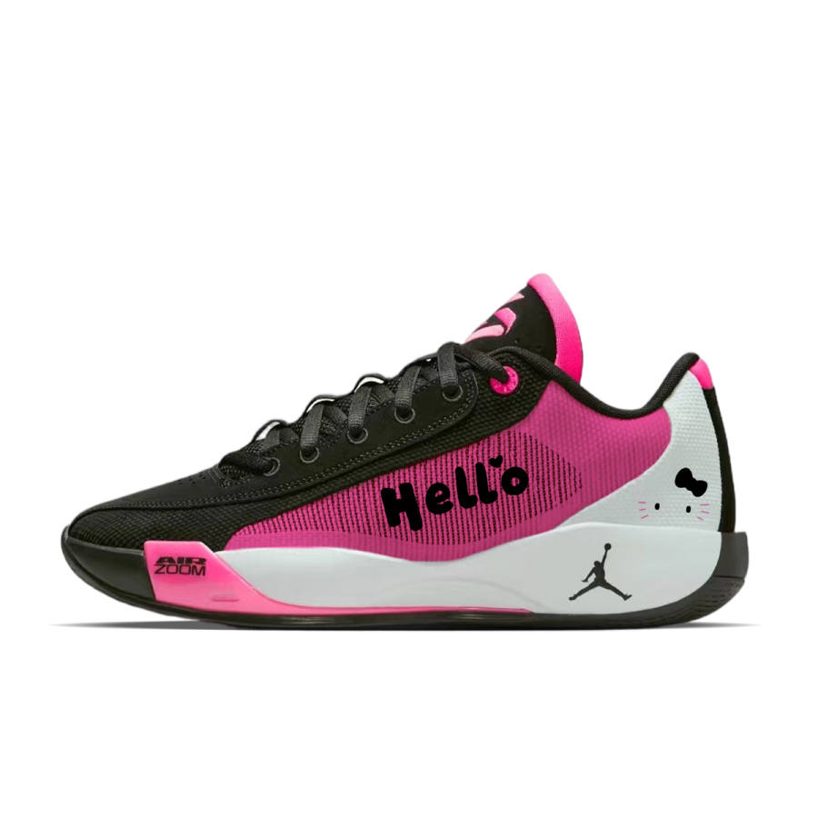 Jordan Jordan Luka .77 Abrasion Resistant Abrasion Resistant Low top Casual Shoes Men's Black Pink