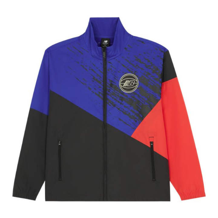 New Balance New Balance Jackets Men's Blue Stand Collar Moderate Other