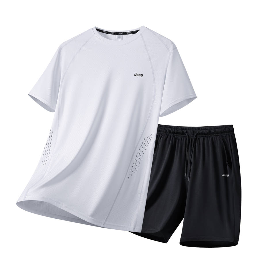 Jeep Casual Sportswear Unisex Crew Neck Thin