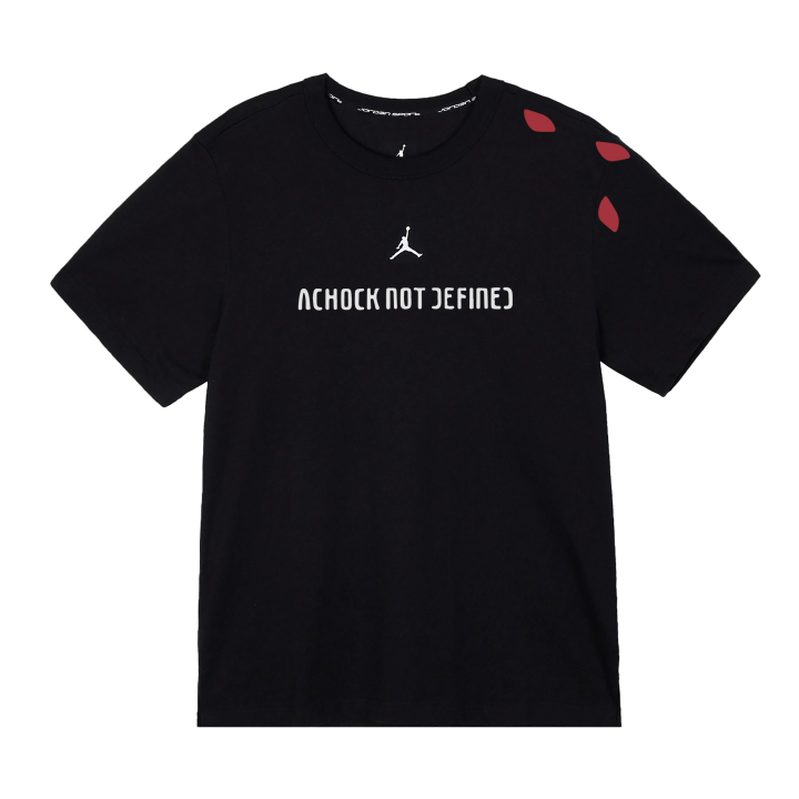 Jordan Jordan Jumpman T Shirts Unisex Black Crew Neck Moderate Straight Fit