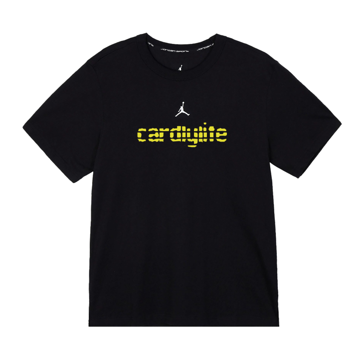 Jordan Jordan Jumpman T Shirts Unisex Black Crew Neck Moderate Straight Fit
