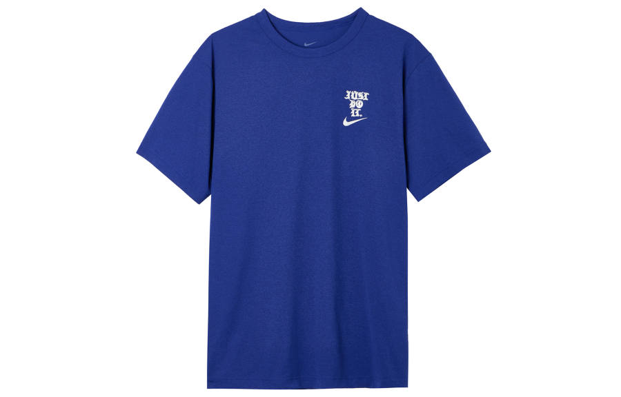 Nike Nike Fitness Clothing Men's Dark Royal Blue Moderate Straight Fit