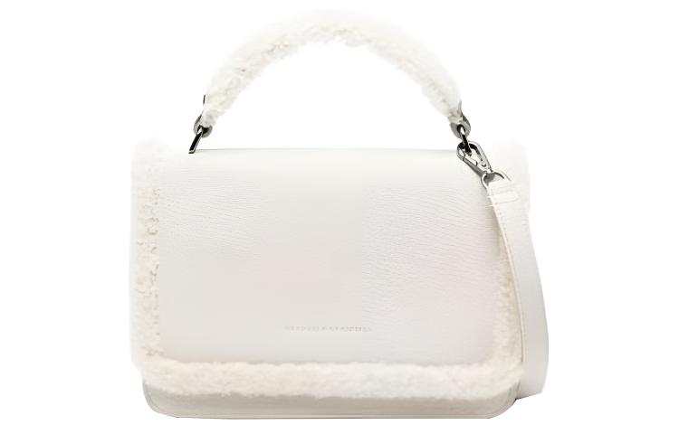 Brunello Cucinelli Wool Shoulder Bag, Crossbody Bag, Handbag Women's Ivory White