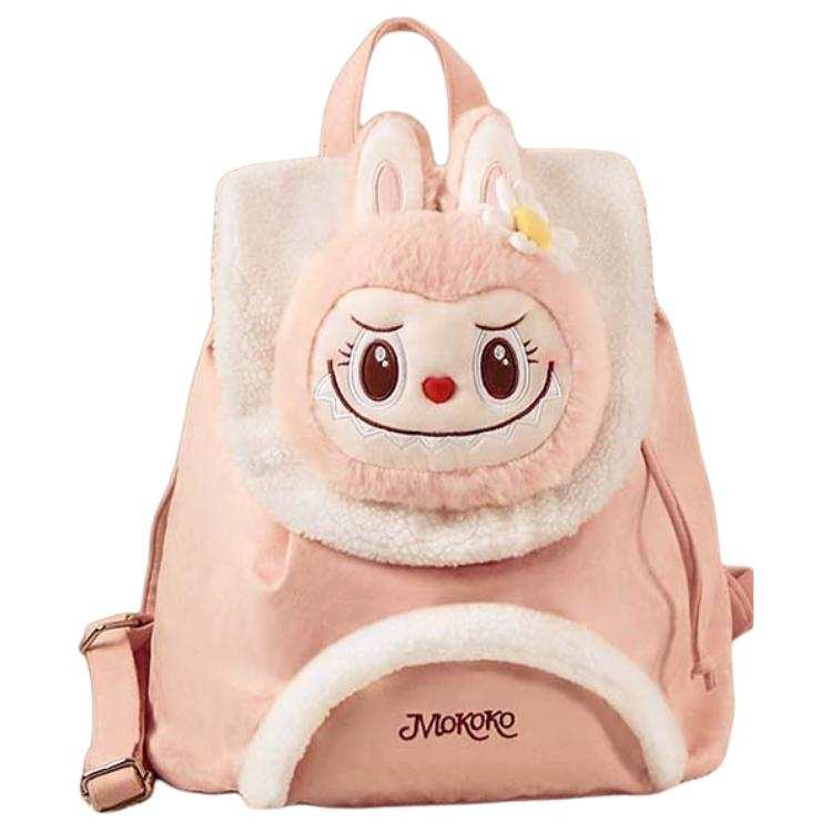 POP MART POP MART Polyester Backpack Women's Pink & White