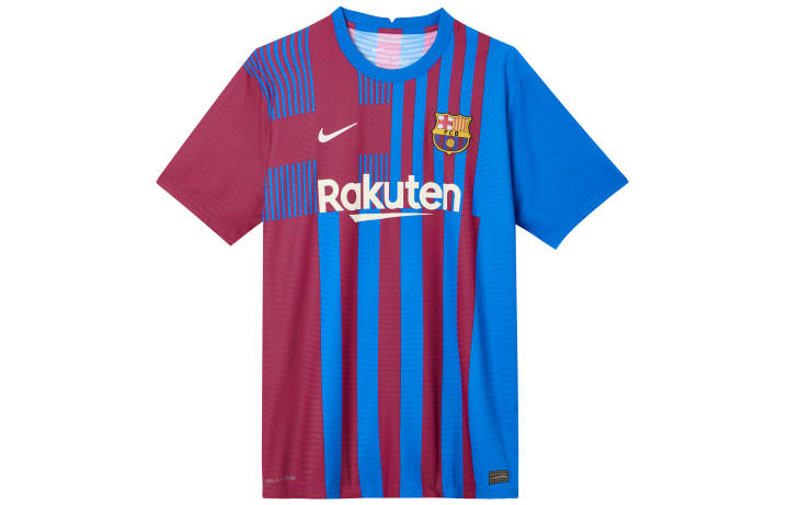 Nike Nike Barcelona Soccer Jersey Player Edition Men's Blue