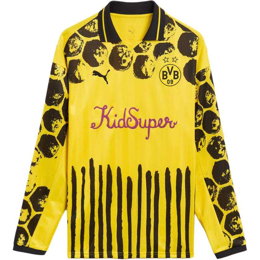 PUMA X Kidsuper Bvb Borussia Dortmund Long Sleeved T Shirt