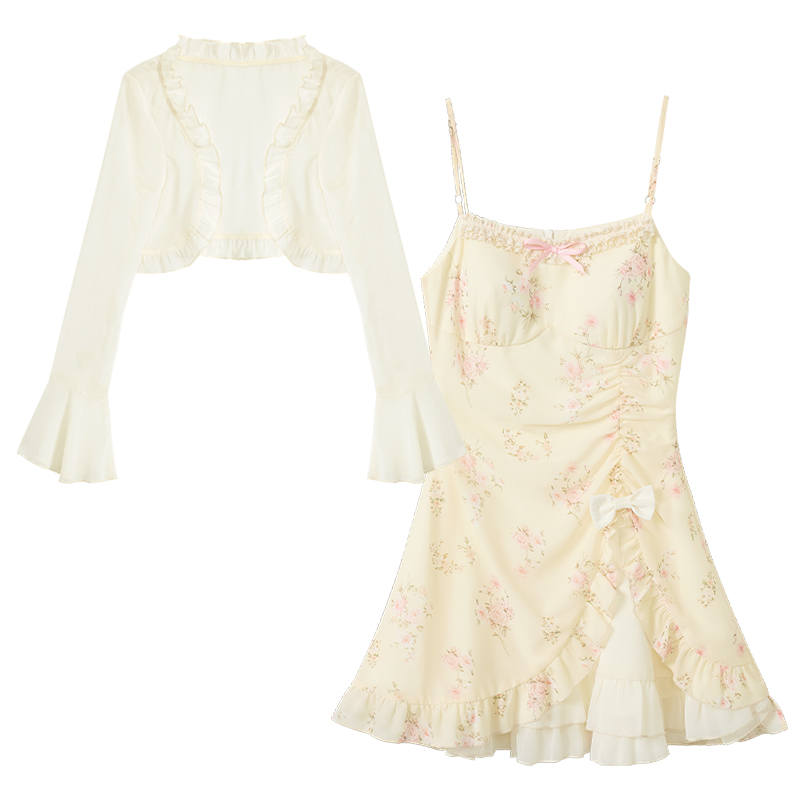 FABRIC PIG Two Piece Skirt Sets Women's Moderate Short