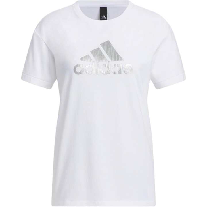 Adidas Adidas Drop Shoulder Sleeve T Shirt Women's White