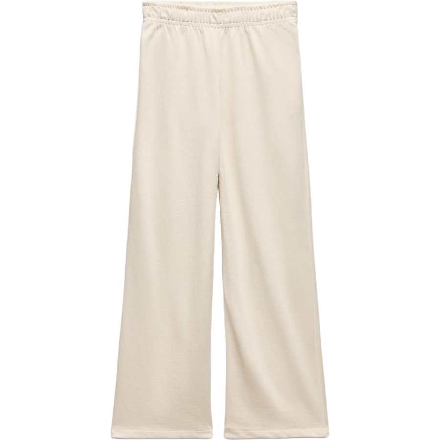 ZARA Casual Pants Women's Ecru Moderate Straight Fit Pants