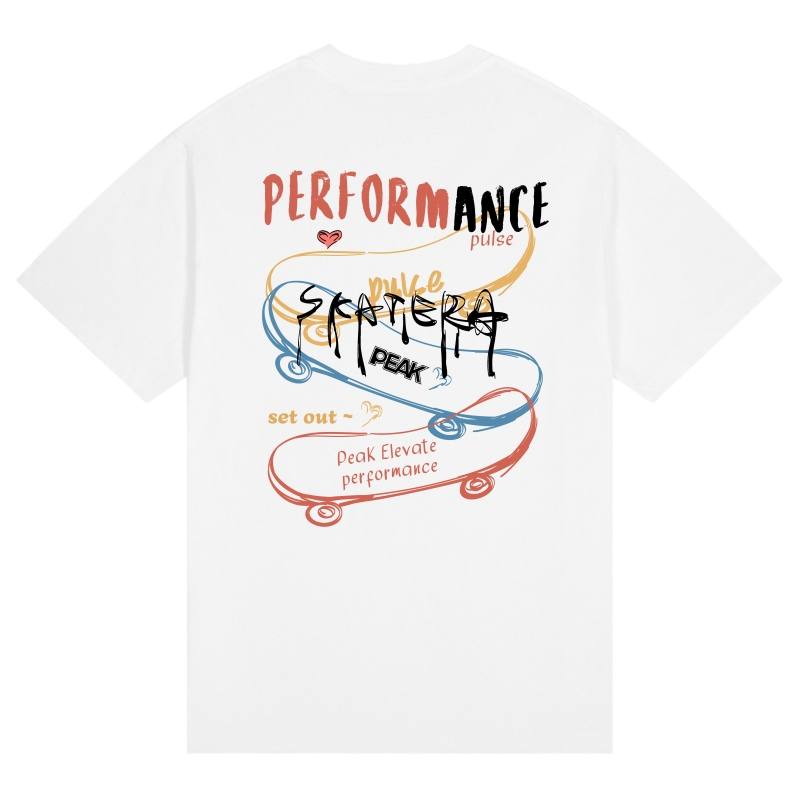 PEAK PEAK T Shirts Unisex Crew Neck Thin