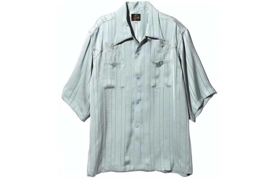 Needles Needles Shirts Unisex Mint Lapel Moderate Other
