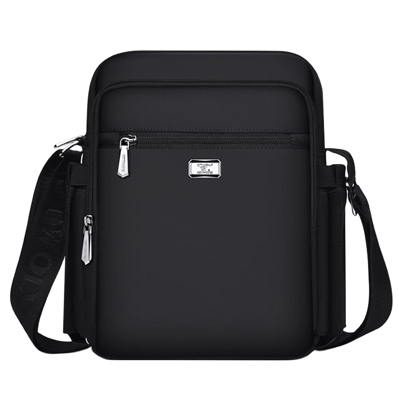 SEPTWOLVES SEPTWOLVES Oxford Shoulder Bag Men's Black