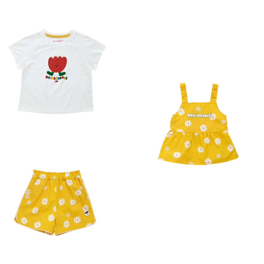New Balance New Balance Casual Sportswear SS25 Set Of 3 Children Aged 3 7 Years Old