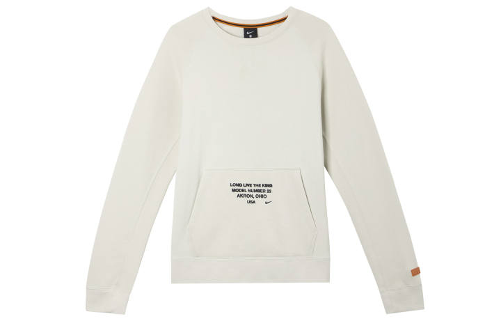 Nike Nike As Lebron M Nk Ls Crew Sweatshirt Men's Beige