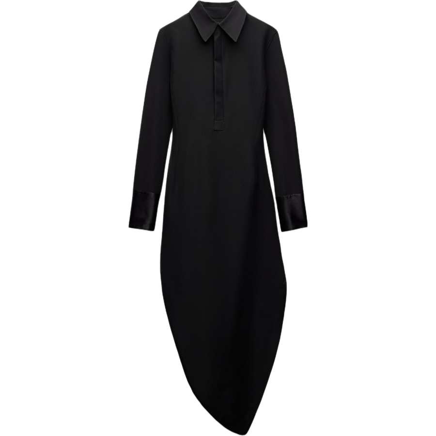 ZARA ZW Long Sleeved Dress Women's