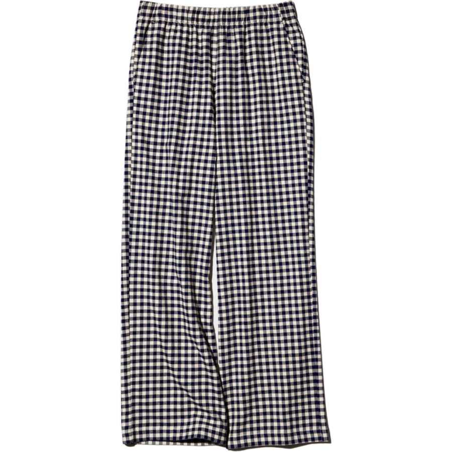 UNIQLO Casual Pants Women's Navy Blue Thin Straight Fit Pants