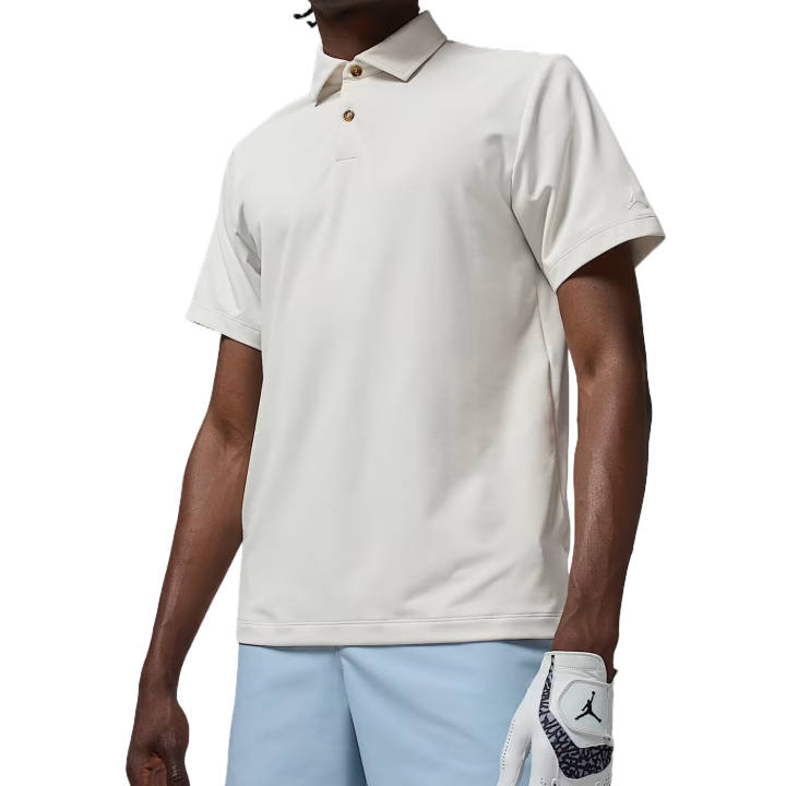 Jordan Jordan SS25 Polo Shirt Men's Phantom Gray White