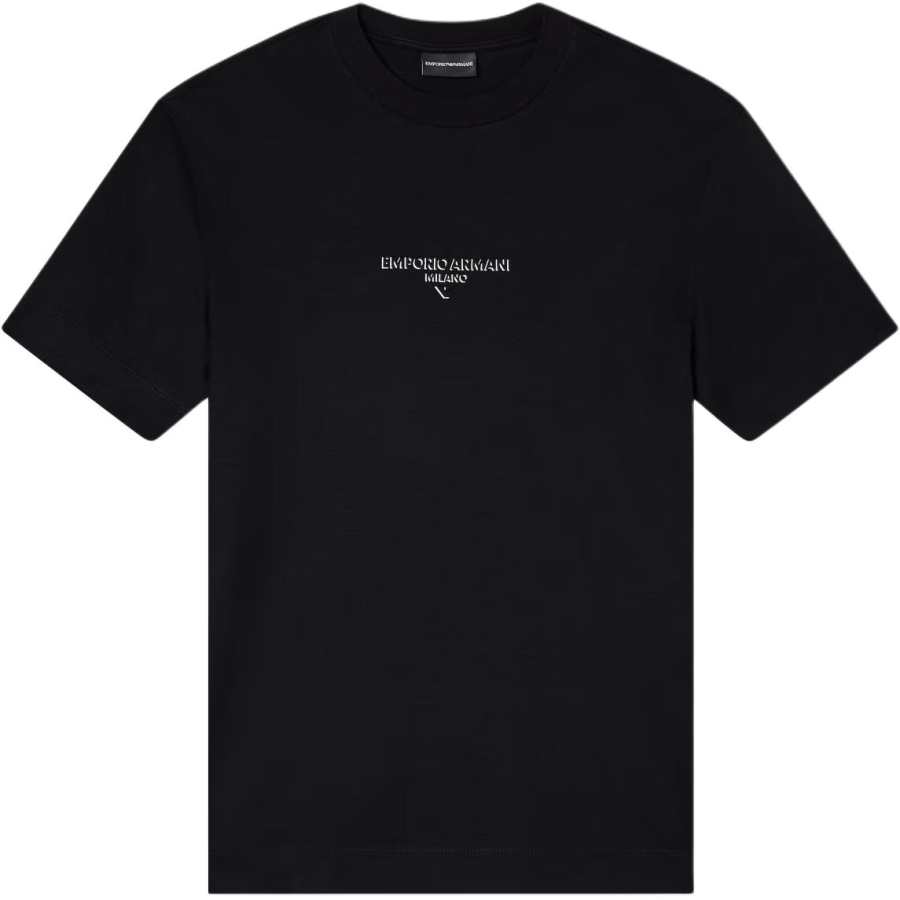 Emporio Armani Logo Printed Crewneck T-Shirt