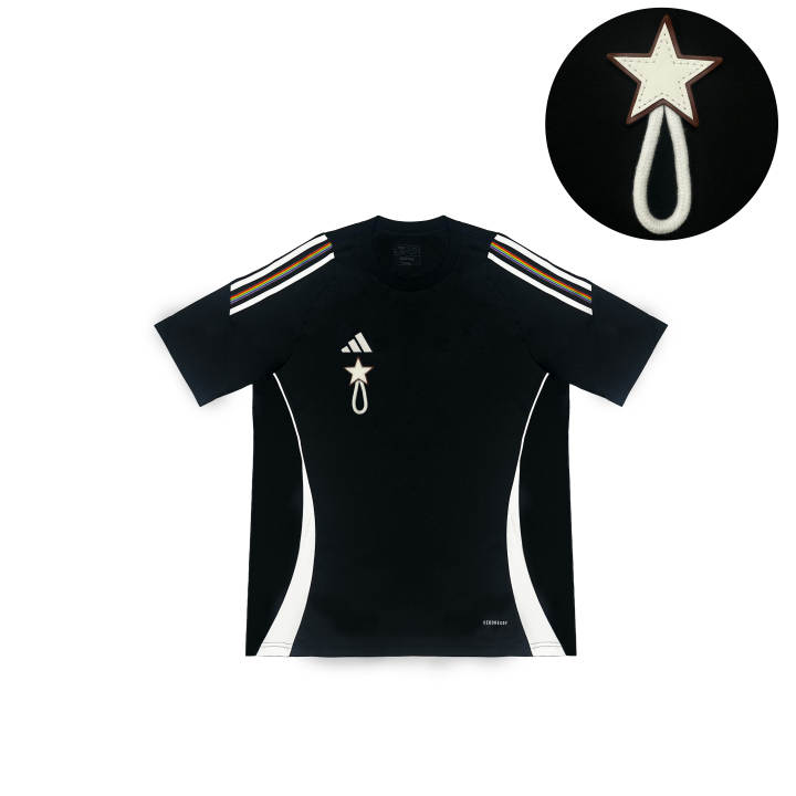 Adidas Adidas 3 Stripes Soccer Jersey Men's Black