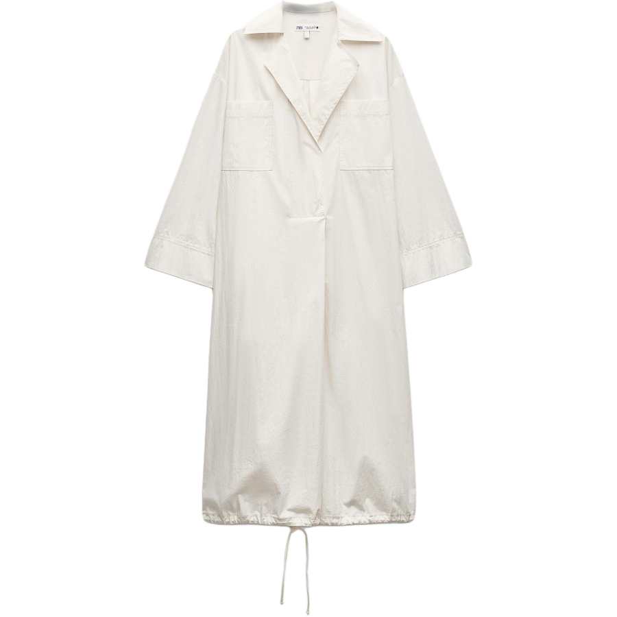 ZARA ZW Long Sleeved Dress Women's