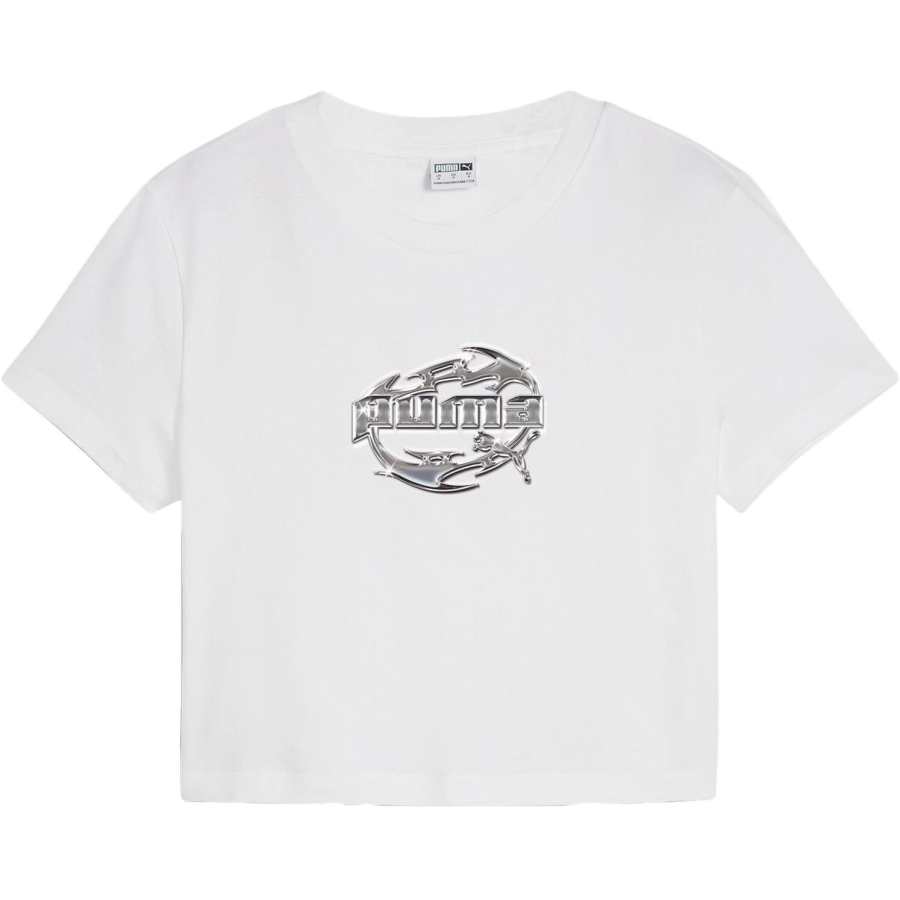 PUMA HYPER GIRL Regular T Shirt Women's White