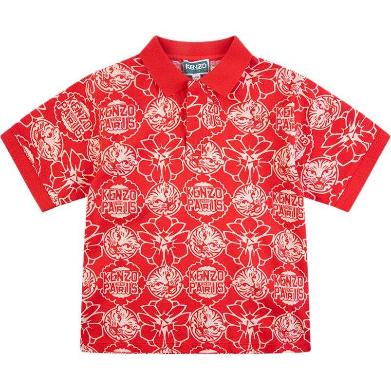 KENZO Kids Polo Shirts Polo Collar Moderate