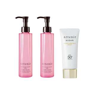 ATTENIR Rose Gentle Nourishing Care Skincare Sets Soothing Moisturizing 175ml+175ml+40g