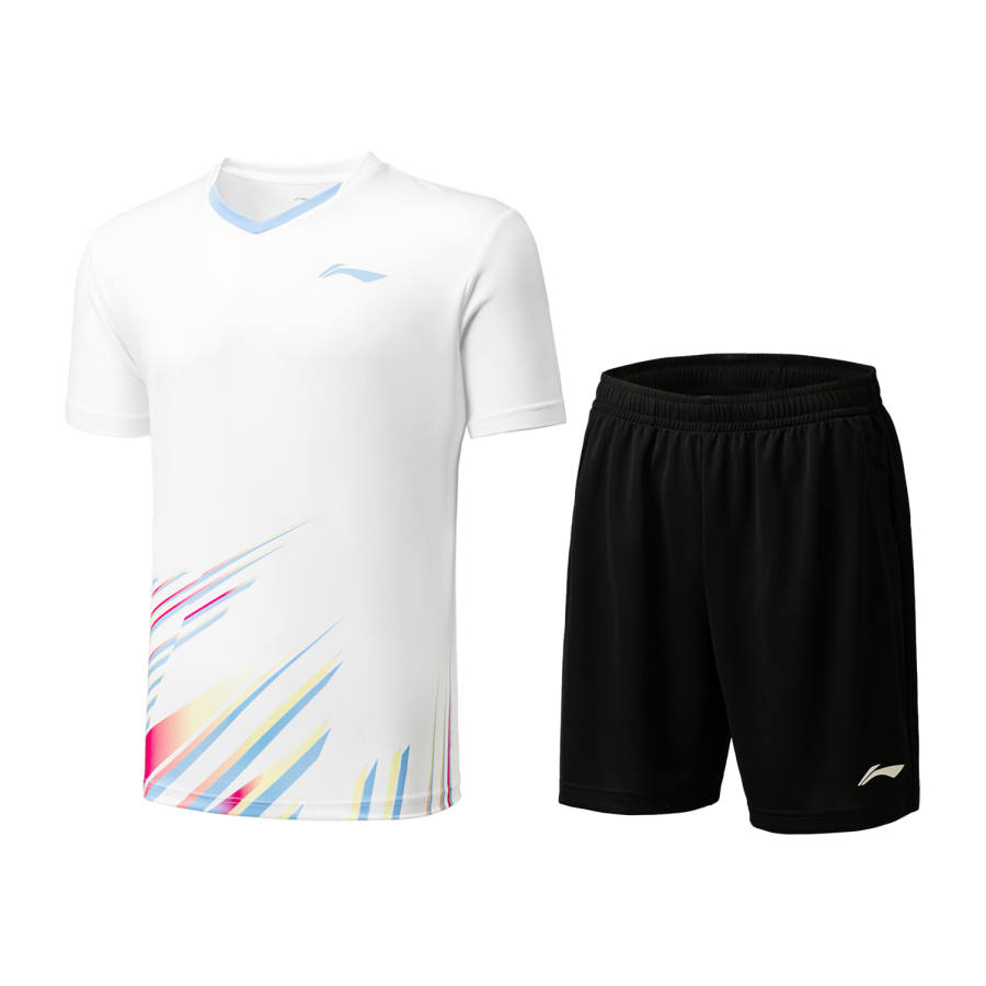 Li-Ning Li Ning Badminton Collection Badminton Jersey Set Unisex Standard White/Black
