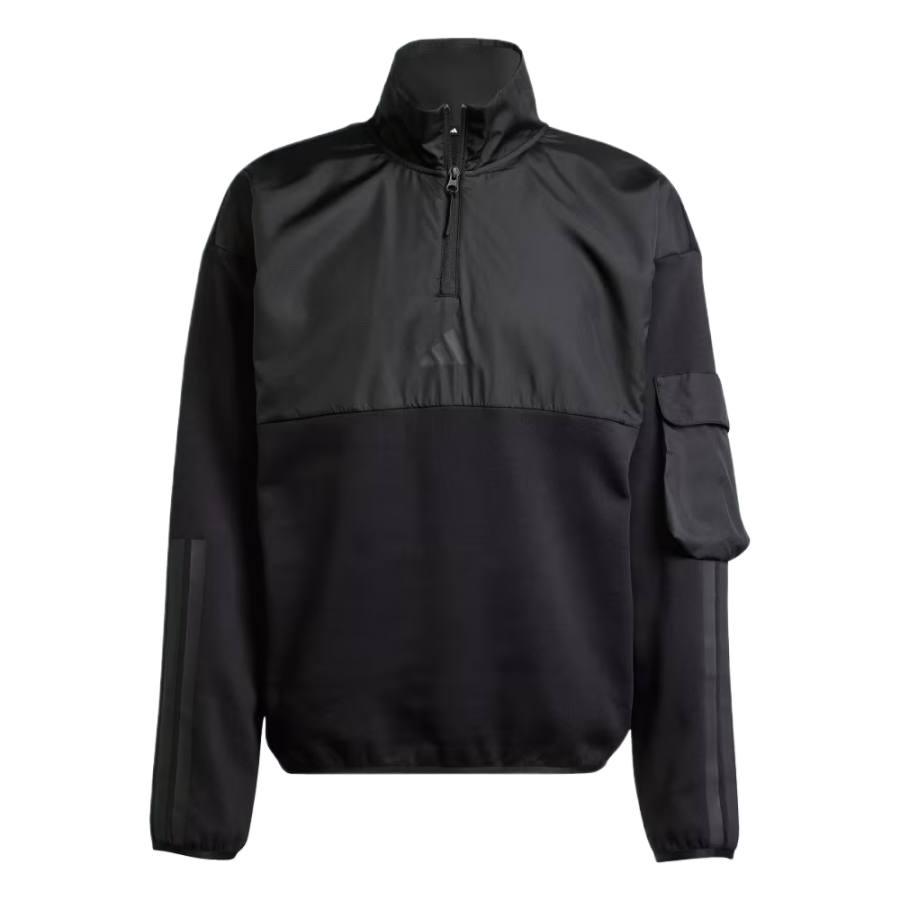 Adidas Adidas Free Shipping With AdiClub City Tech Utility Half Zip Sweatshirt