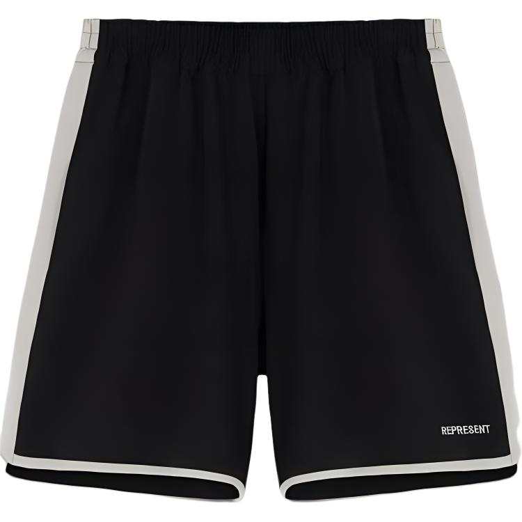 REPRESENT REPRESENT Casual Shorts Men's Pitch Black Moderate