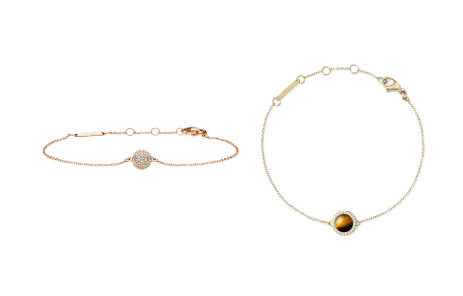 DW/DanielWellington Daniel Wellington Synthetic Cubic Zirconia, Alloy, Tiger's Eye Stone, Brass Bracelets Women's