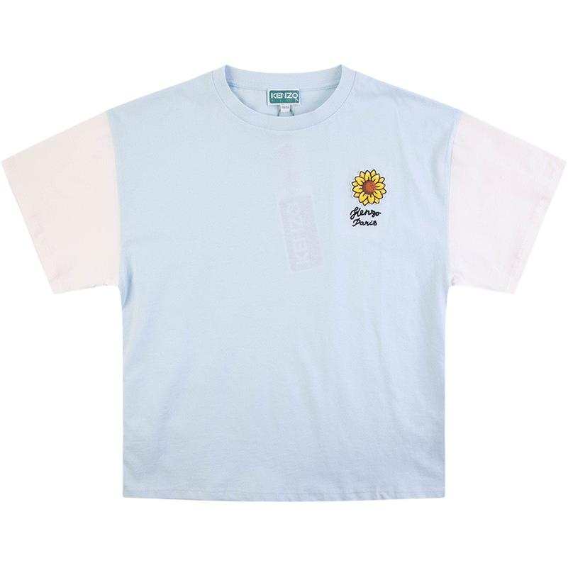 KENZO Kids T Shirts Crew Neck Moderate