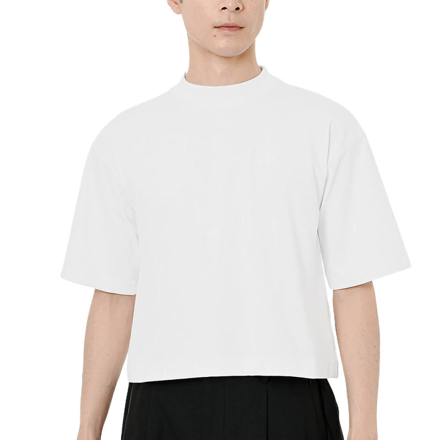 New Balance New Balance T Shirts Unisex White Crew Neck Moderate