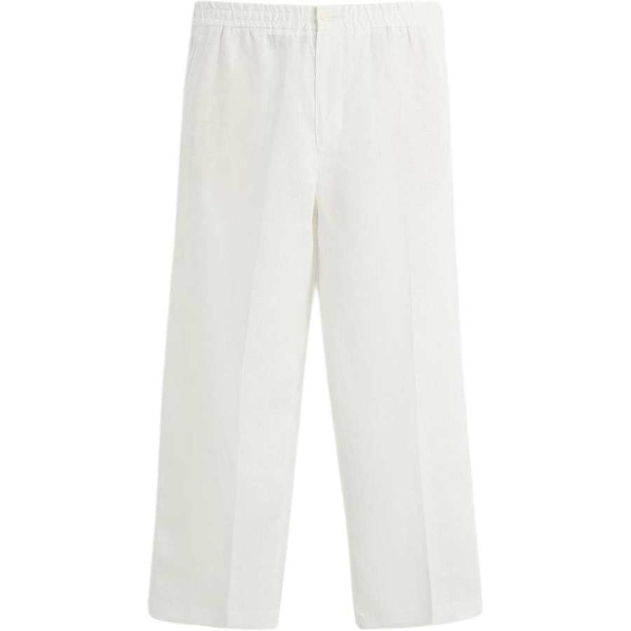 ZARA ZARA Suit Pants Men's White Moderate