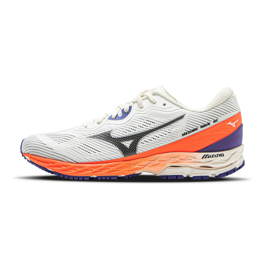 Mizuno WAVE RC Low top Physical Fitness Test & Exam Running Shoes Unisex Ecru