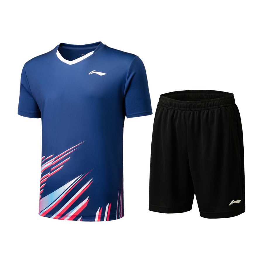 Li-Ning Li Ning Badminton Collection Casual Sportswear Unisex Dark Royal Blue/Black