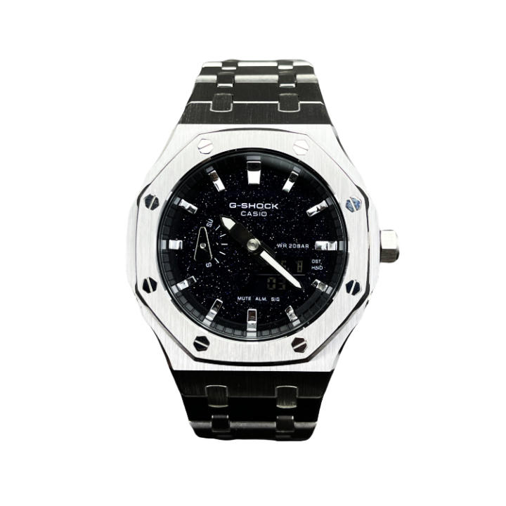 CASIO CASIO Custom Collection GA2100 Collection Quartz Movement Stainless Steel Watchband Watch