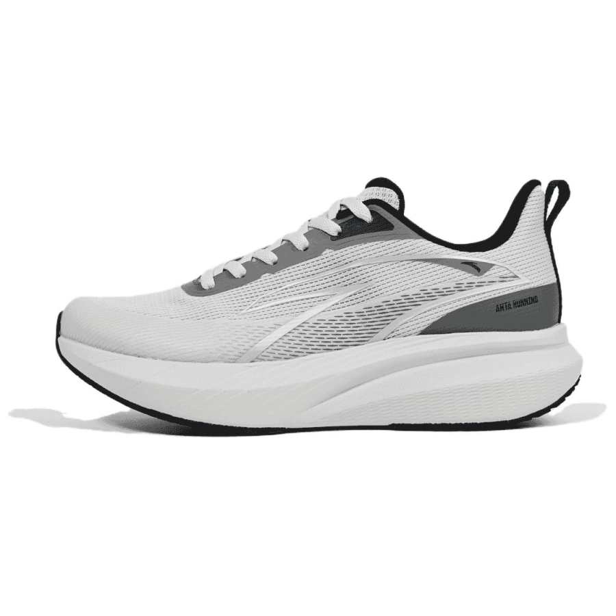 Anta Cushioning, Wear Resistant Low top Casual Sprint Physical Fitness Test & Exam Running Shoes Men's Volcanic Ash