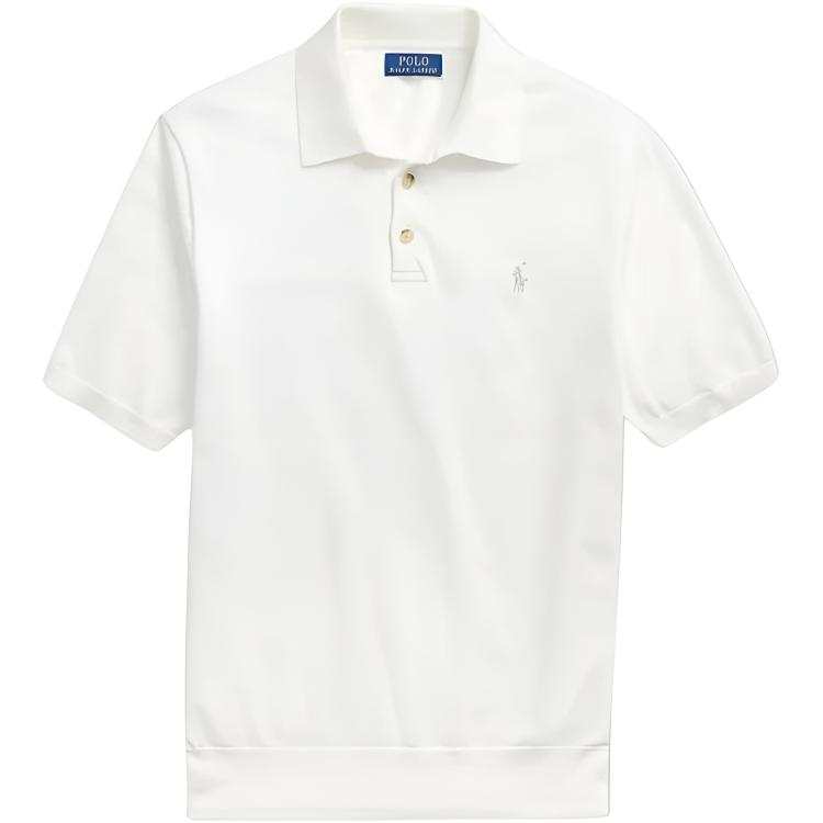 Polo Ralph Lauren SS25 Polo Shirt Standard Men's White