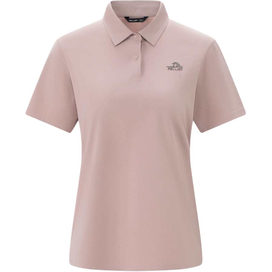 PELLIOT PELLIOT T Shirts Women's Polo Collar