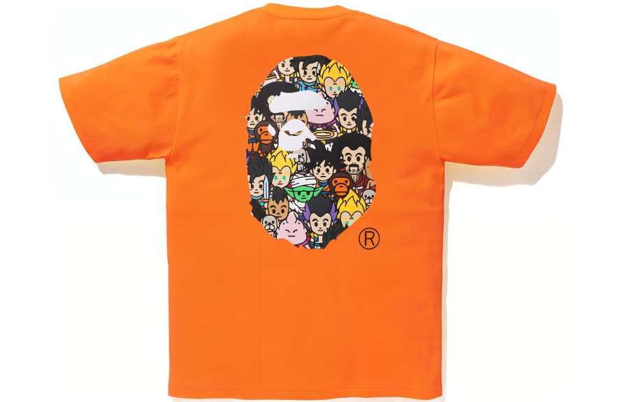 A BATHING APE x DRAGON Ball Z Bape X DRAGON BALL Z T Shirt Men's
