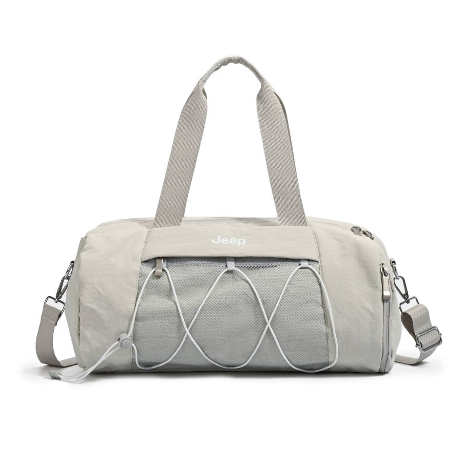Jeep Canvas Travel Gym Bag Unisex Multicolor