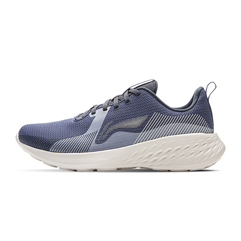 Li-Ning Li Ning Cyan Cloud Cushioning Abrasion Resistant Cushioning, Wear Resistant Low top Casual Running Shoes Men's
