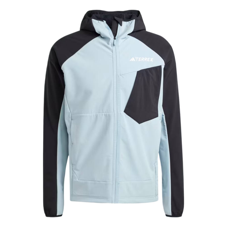 Adidas Adidas Free Shipping With AdiClub Terrex Xperior Softshell Fleece Hooded Jacket